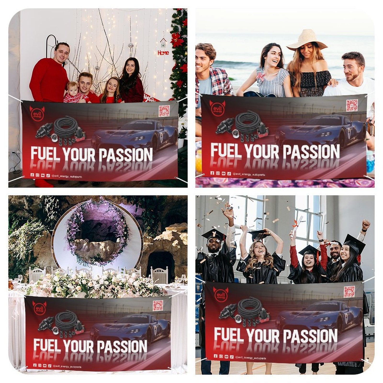 EVIL ENERGY Wall Banner