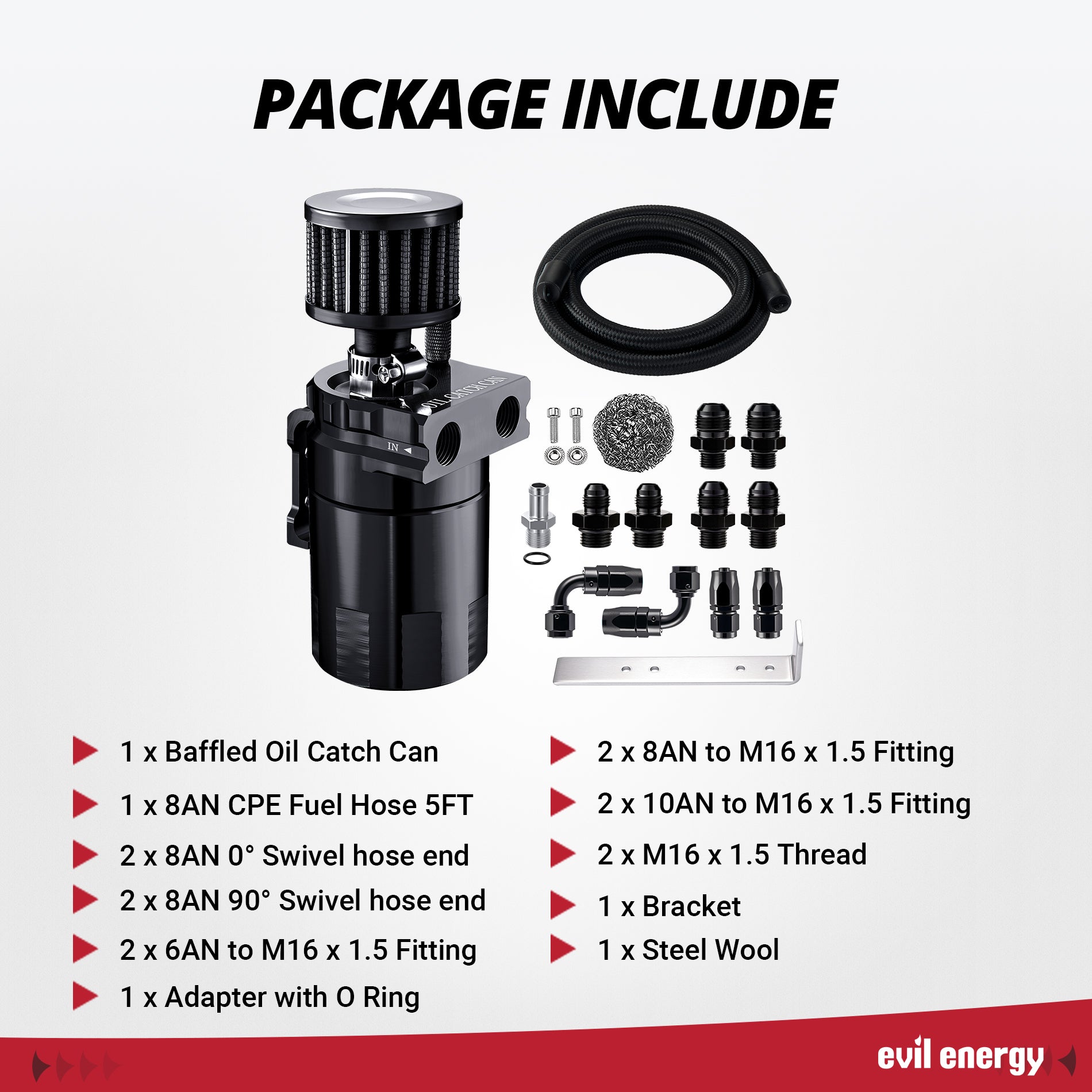 [8AN CPE Fuel Line Kit]