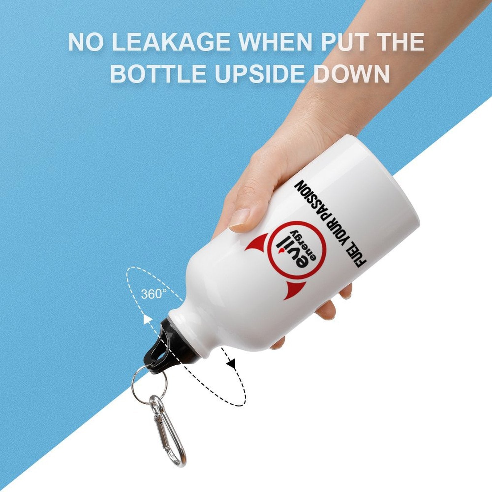 EVIL ENERGY Aluminum Sports Water Bottle