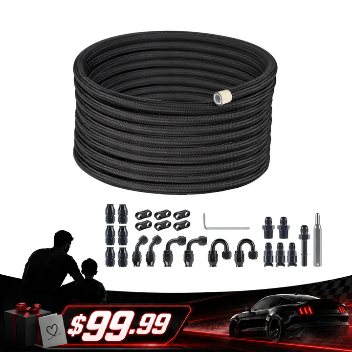 [99.99,PTFE Fuel Line Kits 6AN 26FT]