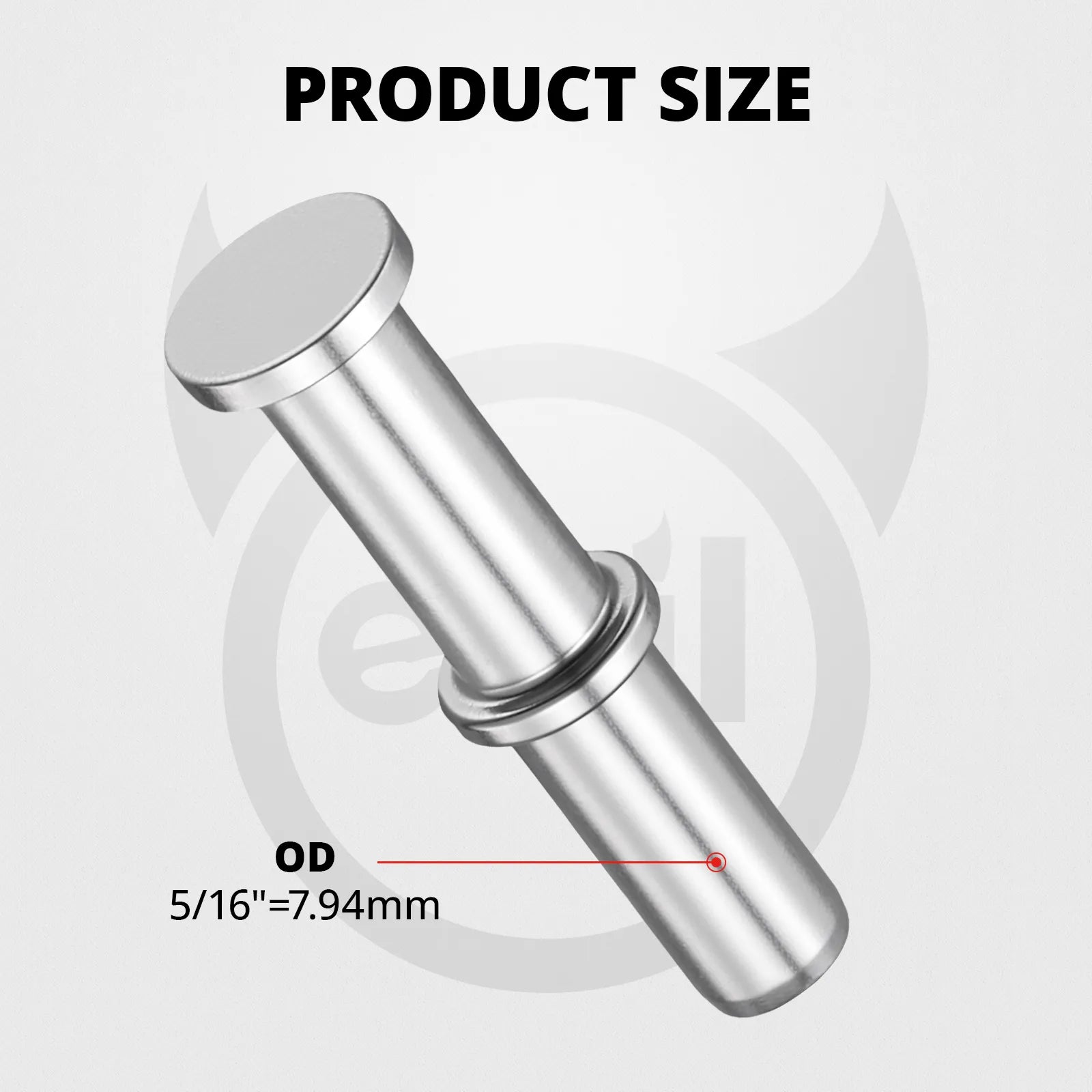 [Silver,5/16 inch]