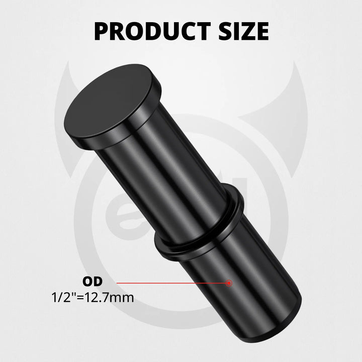 [Black,1/2 inch]