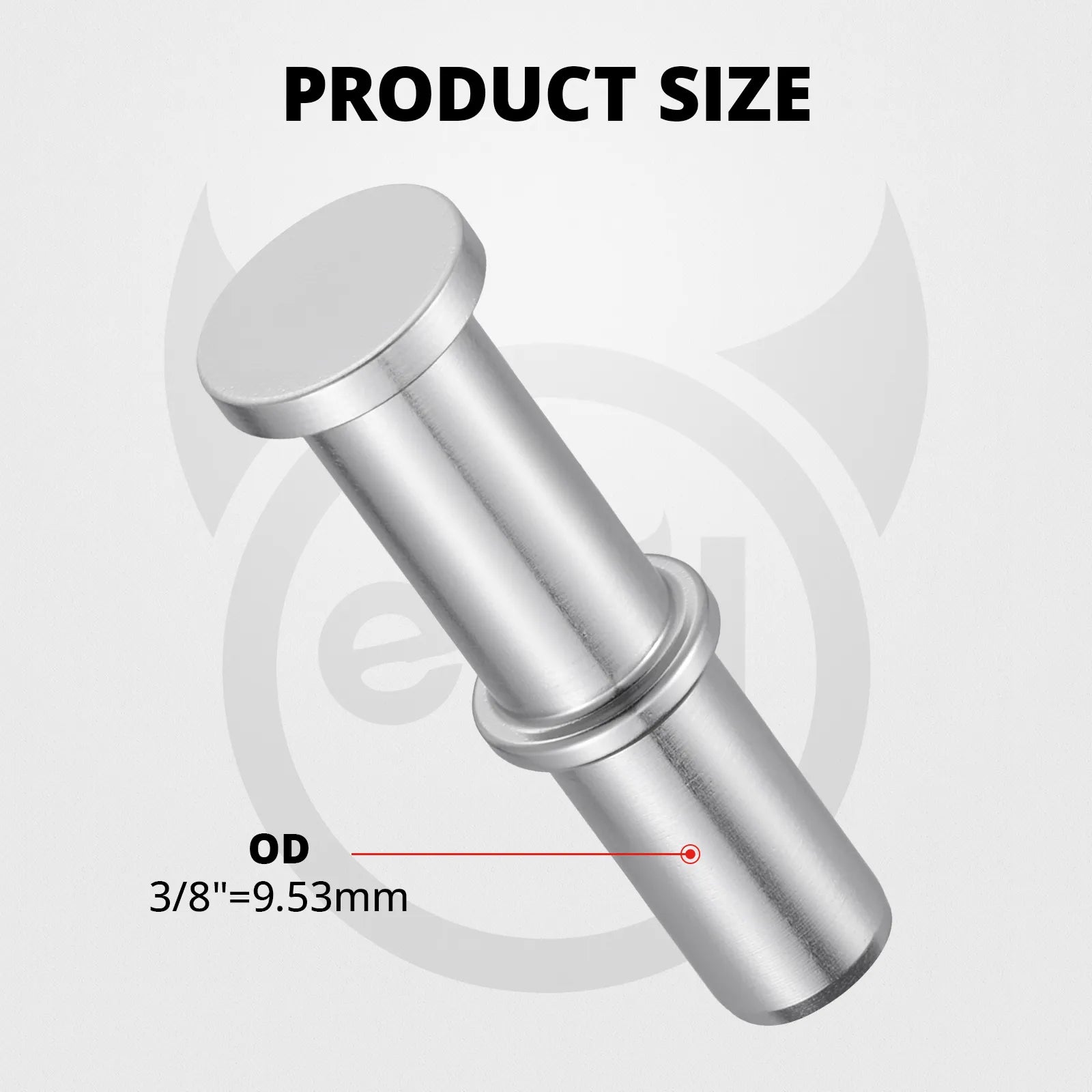 [Silver,3/8 inch]