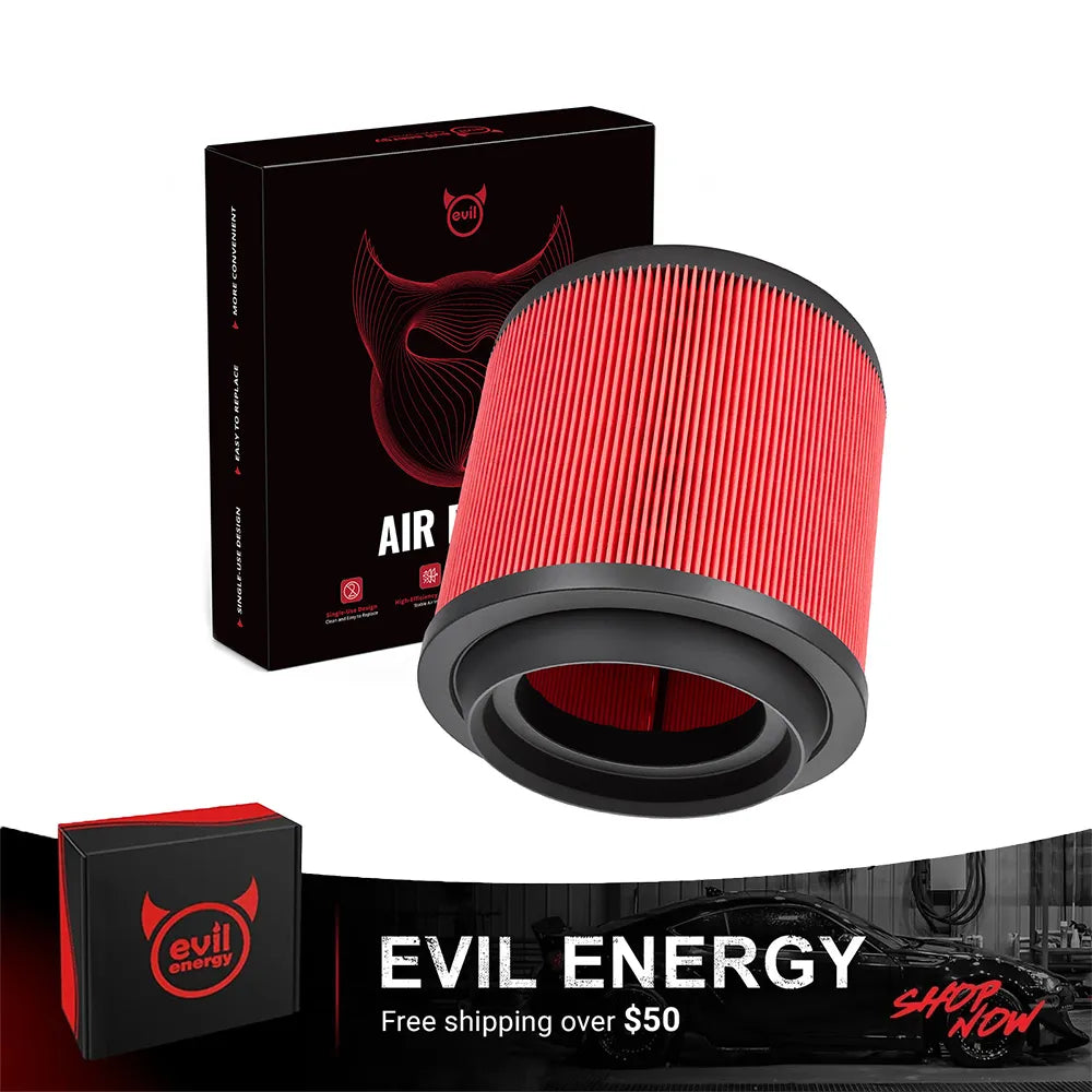 EVIL ENERGY Engine Air Filter, Compatible with Ford 2021-2025 Bronco, 2024-2025 Ranger, Replace CA12878