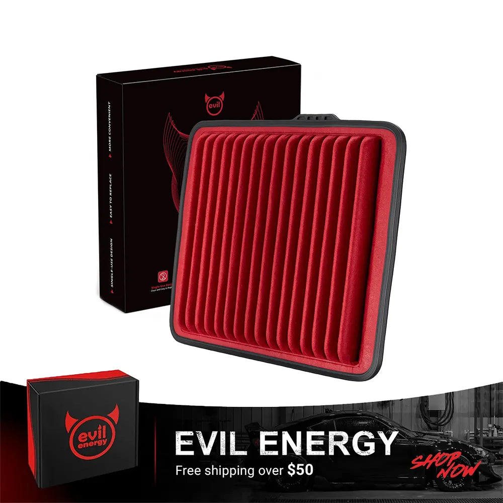 EVIL ENERGY Engine Air Filter, Compatible with Chevrolet 2008-2012 Colorado, Hummer 2007-2025 H3/H3T, GMC 2008-2012 Canyon, Replace 5573WS