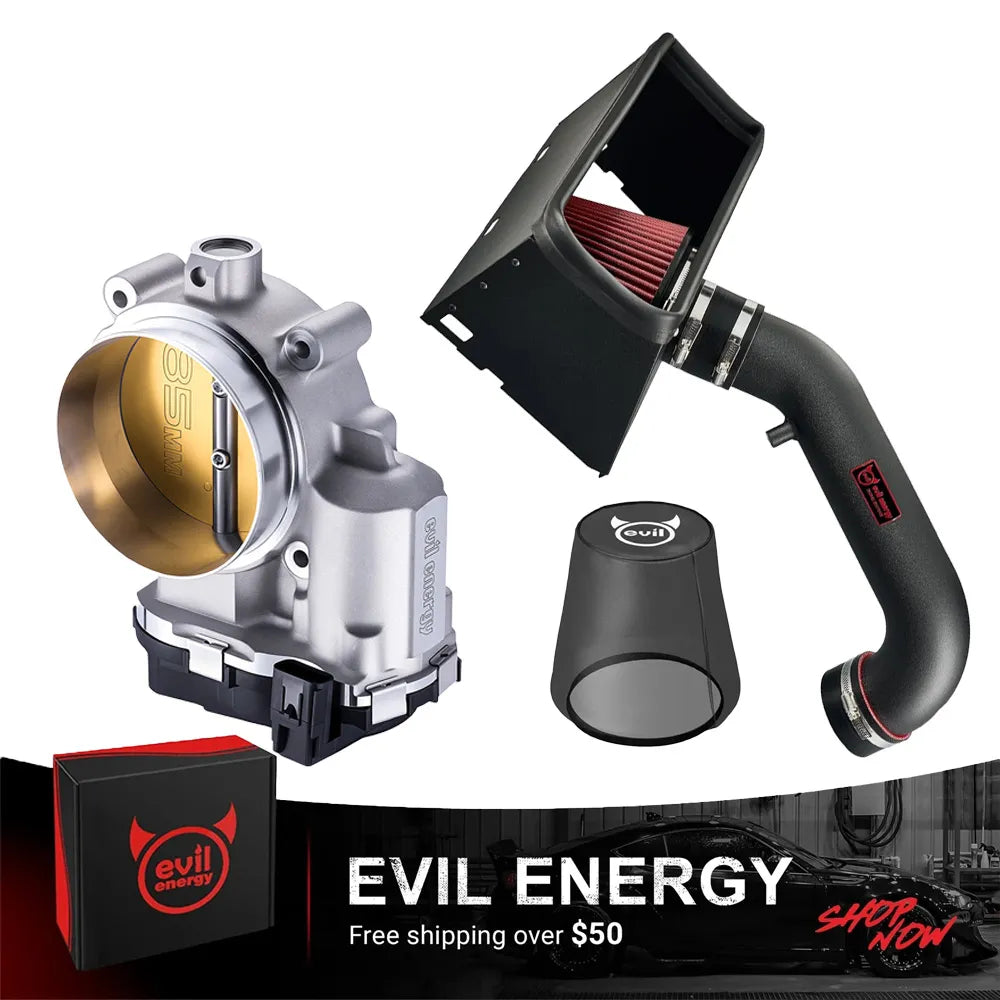 EVIL ENERGY Performance Intake Kit — Cold Air Intake + 85mm Electronic Throttle Body for 2009-2018 Dodge Ram 1500 & 2019-2023 Ram 1500