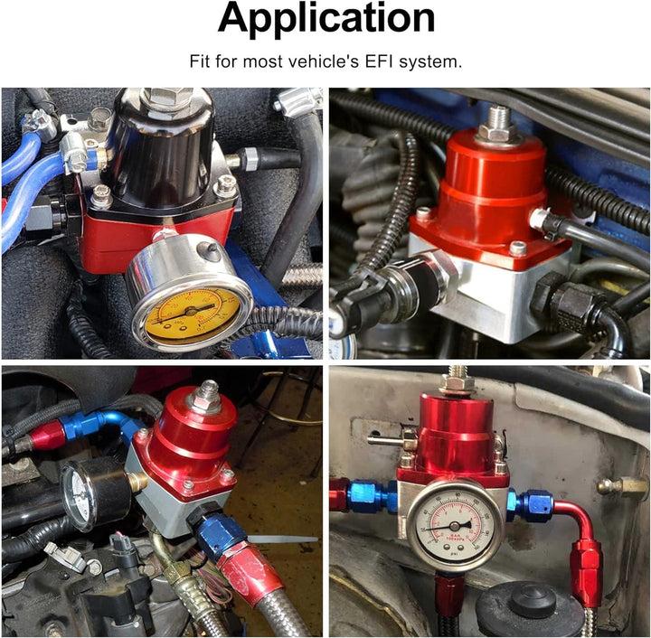 EVIL ENERGY EFI Returnless Fuel System Kit Fuel Pressure Regulator Adjustable 20-120PSI | 10 micron fuel filter - EVILENERGY