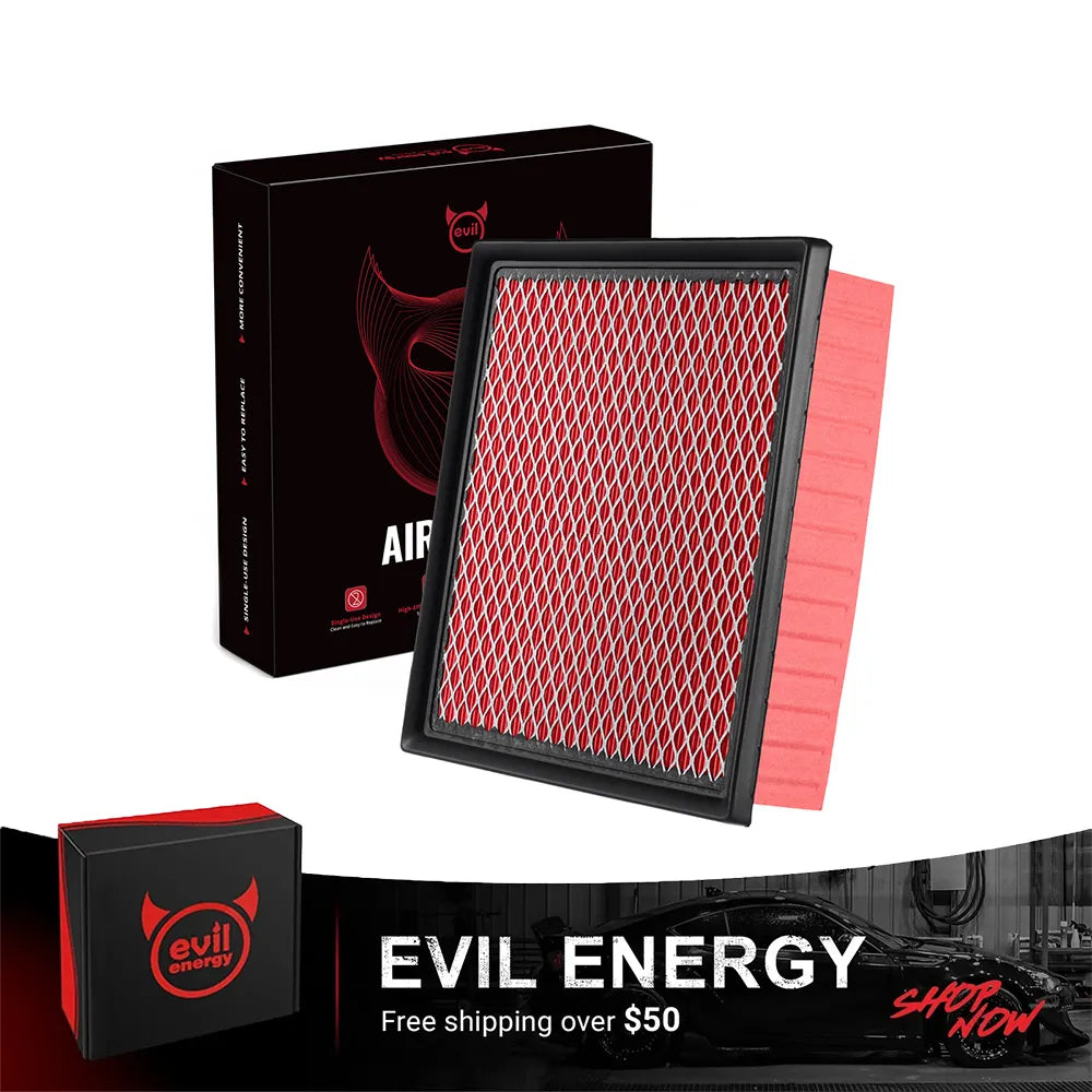 EVIL ENERGY Engine Air Filter Compatible with Jeep Grand Cherokee 2011-2025 3.6L 5.7L, Dodge Durango 2011-2025 3.6L 5.7L, Replace CA10755