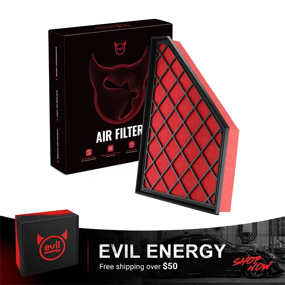 EVIL ENERGY Engine Air Filter Compatible with Chevrolet Traverse 2018-2025 3.6L, Buick Enclave 2018-2025 3.6L, Cadillac XT5 2017-2025 2.0T 3.6L, XT6 2019-2025 2.0T 3.6L, Replace CA12166
