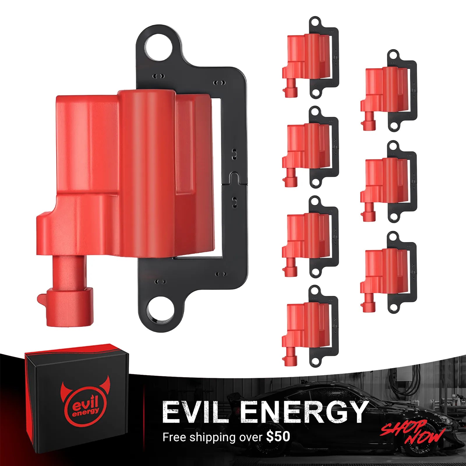 EVIL ENERGY Ignition Coil UF271 Replacement for GM L-Series Truck Engines High Performance Upgrade