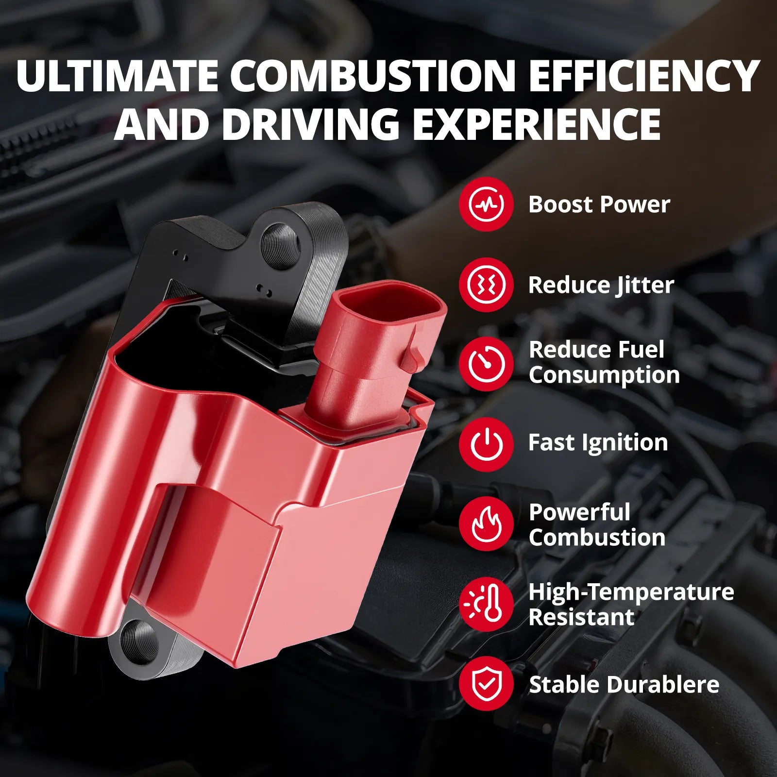 EVIL ENERGY Ignition Coil UF271 Replacement for GM L-Series Truck Engines High Performance Upgrade