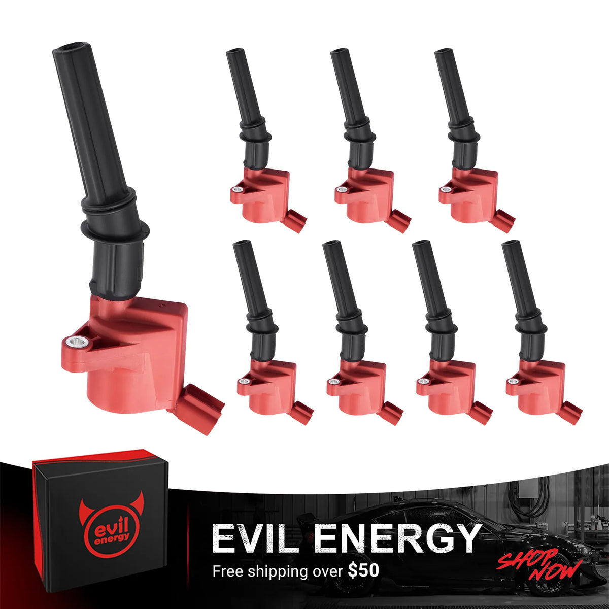EVIL-ENERGY-ignition-coil-8-pack-for-Ford-F150-5.4-Triton-V8-FD504-replacement