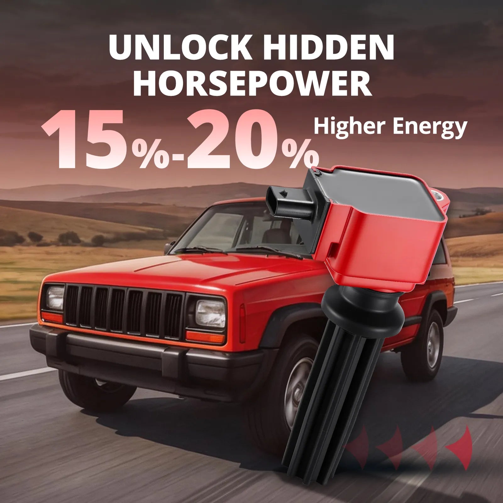 unlock hidden horsepower with 15-20 percent higher energy evil energy ignition coil for 2005 mustang gt coil packs