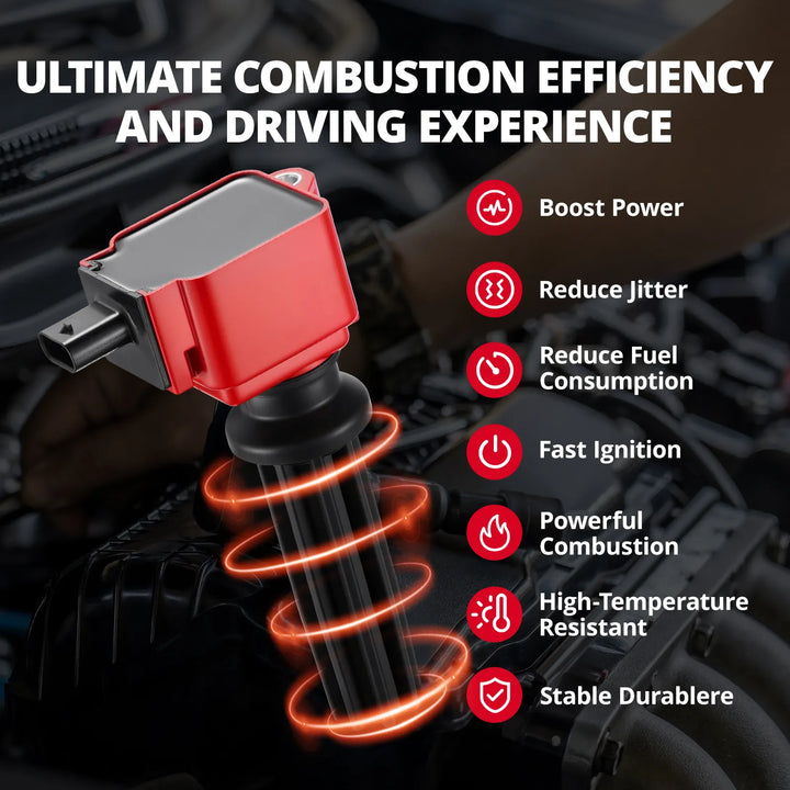 ultimate combustion efficiency and driving experience with mustang coil pack to boost power and reduce engine jitter