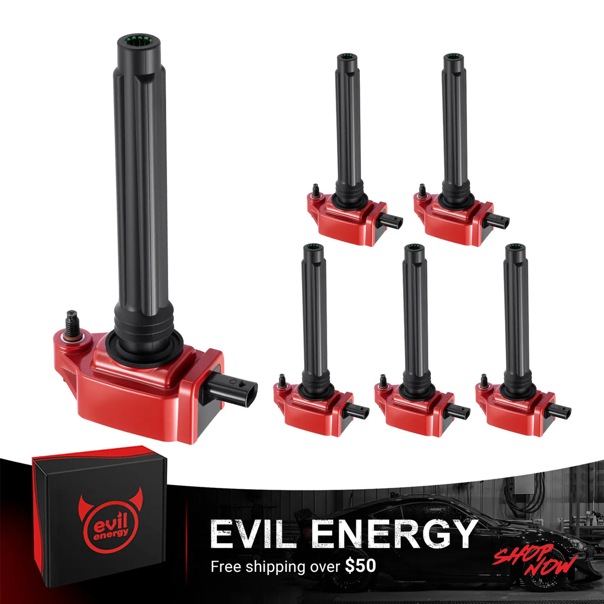EVIL-ENERGY-ignition-coil-UF648-6-pack-for-Dodge-Ram-1500-and-Jeep-Wrangler-Pentastar