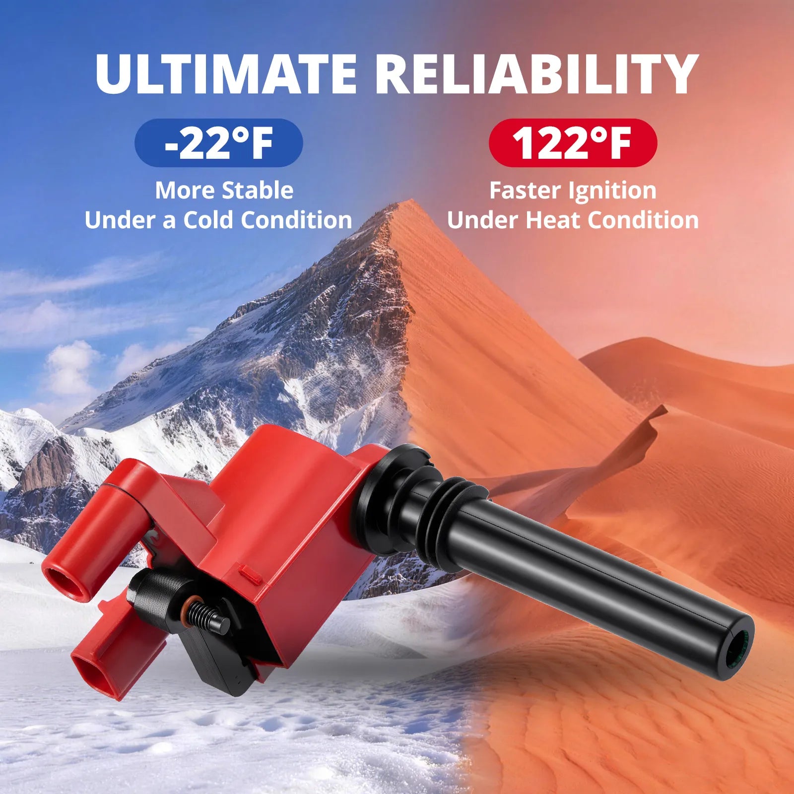 EVIL ENERGY Ignition Coil UF378 Compatible with Dodge Chrysler 5.7L HEMI V8 Performance Coil