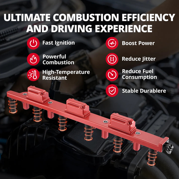 ultimate combustion efficiency and driving experience with evil energy ignition coil to boost power and reduce jitter