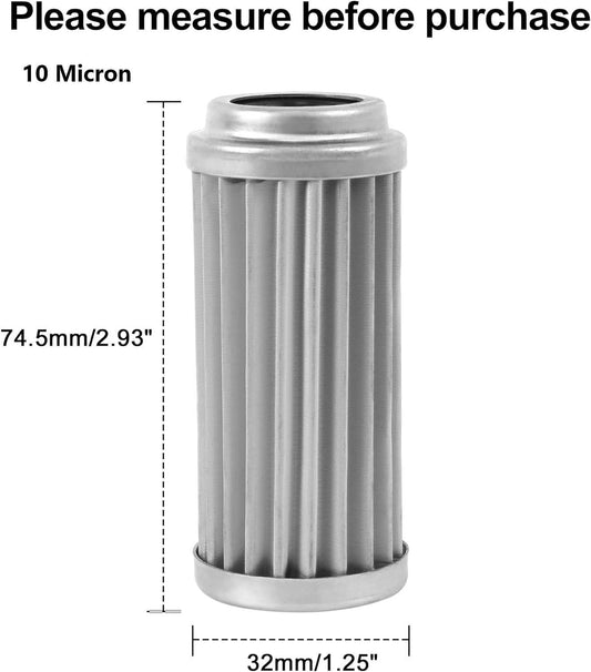 EVIL ENERGY 10/100 Micron Fuel Filter Element - EVILENERGY