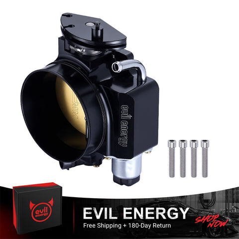 EVIL ENERGY 92MM Mechanical Throttle Body for LSX LS1 LS2 LS3 LS6 LS7 for GM Gen III with IAC 4 Bolt