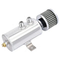 Evilenergy EVIL ENERGY 10AN Baffled Oil Catch Can Oil Breather Tank with Valve 750ML Universal