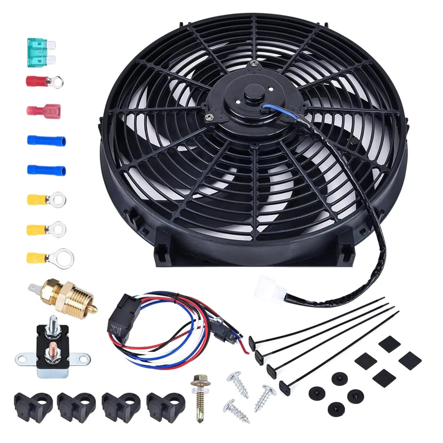EVIL ENERGY Universal 12V Electric Radiator Cooling Fan Kit – EVILENERGY