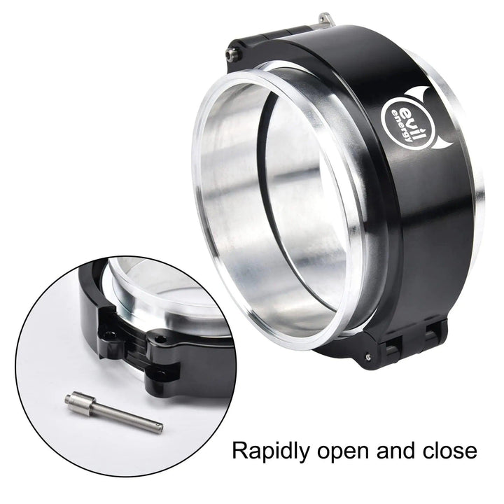 Evilenergy EVIL ENERGY 2/3/3.5/4 Inch V Band Aluminum Quick Release Intake Intercooler Pipe Clamp
