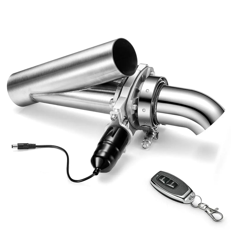 Evilenergy 3" Electric Exhaust Cutout, Exhaust Valve Kit with Controller Remote