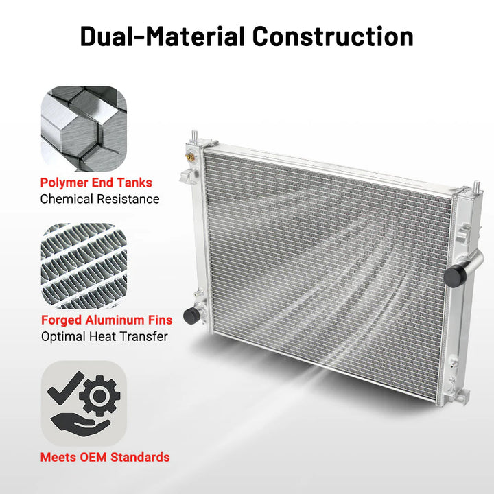 [Performance Aluminum Radiator - Challenger 2009+]