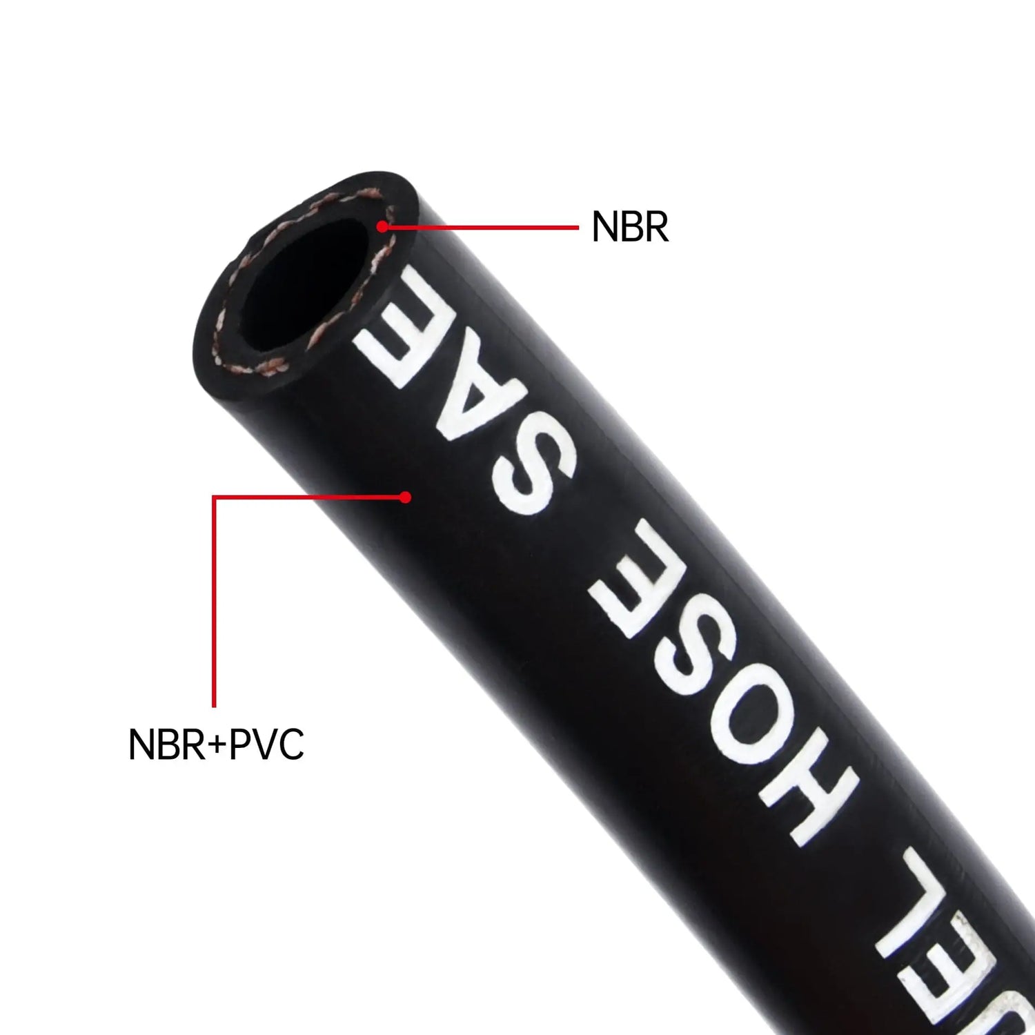 EVIL ENERGY Marine Fuel Hose Type A115 SAE J1527 Fuel Line Hose 10FT