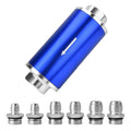 Evilenergy EVIL ENERGY 30 Micron Inline Fuel Filter with 6AN 8AN 10AN Adapter Universal