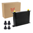 Evilenergy EVIL ENERGY 30 Row AN10-10AN Stacked Plate Oil Cooler Universal Engine Transmission