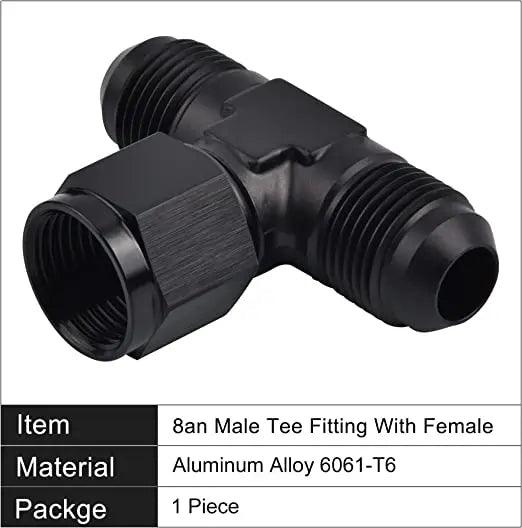 thumbnail image 2 of EMUSA AN6 Female To 10AN Female Straight Flare Swivel Fitting Adapter – Black 2 of 4
