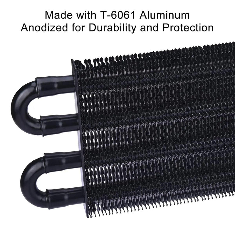 Evilenergy EVIL ENERGY 4/6/8 Pass Tube Transmission Oil Cooler Universal Kit