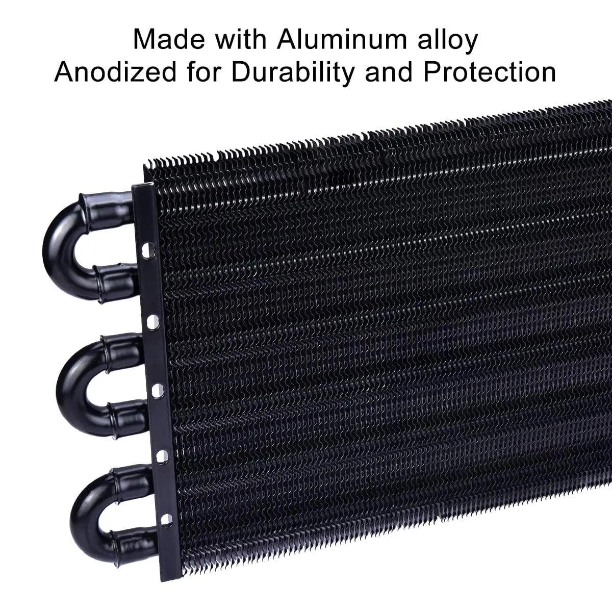 Evilenergy EVIL ENERGY 4/6/8 Pass Tube Transmission Oil Cooler Universal Kit