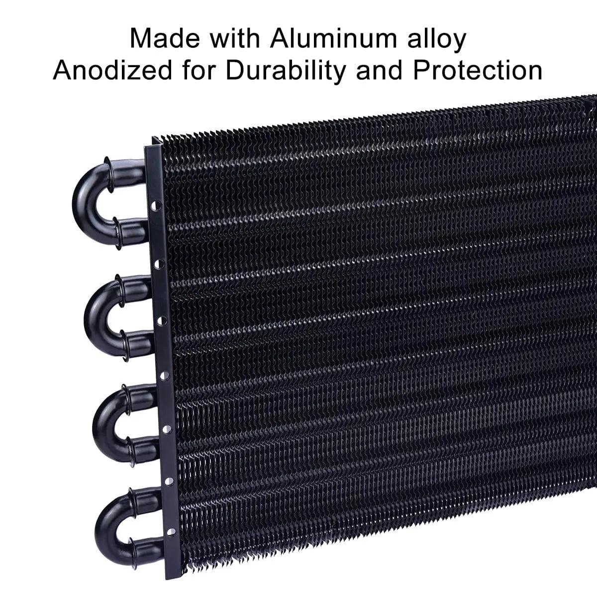Evilenergy EVIL ENERGY 4/6/8 Pass Tube Transmission Oil Cooler Universal Kit