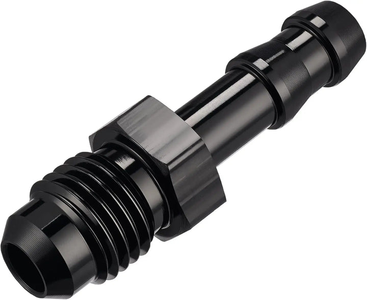 EVILENERGY EVIL ENERGY 4AN Male to 1/4" Barb Push on Fitting Adapter Aluminum[4AN Male to 1/4" Barb]