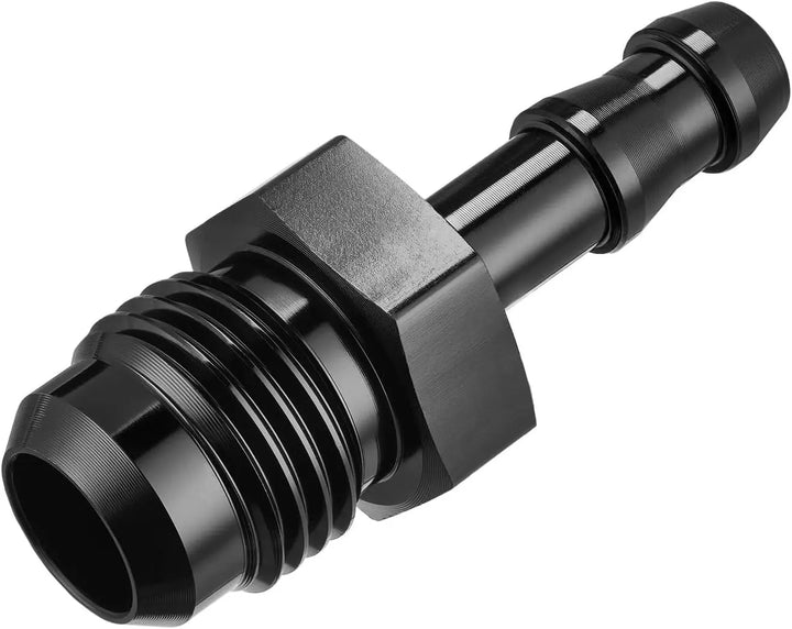 EVILENERGY EVIL ENERGY 4AN Male to 1/4" Barb Push on Fitting Adapter Aluminum[6AN Male to 1/4" Barb]