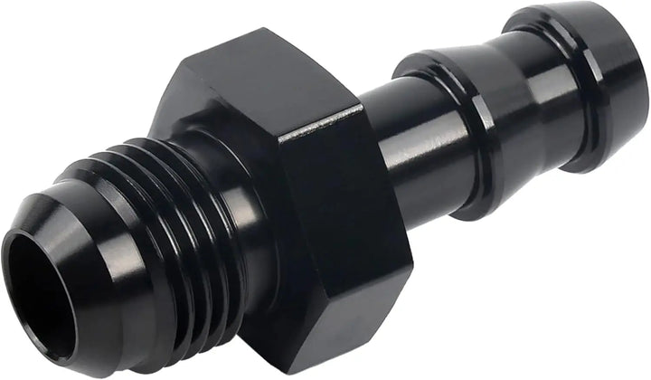EVILENERGY EVIL ENERGY 4AN Male to 1/4" Barb Push on Fitting Adapter Aluminum[6AN Male to 3/8" Barb]