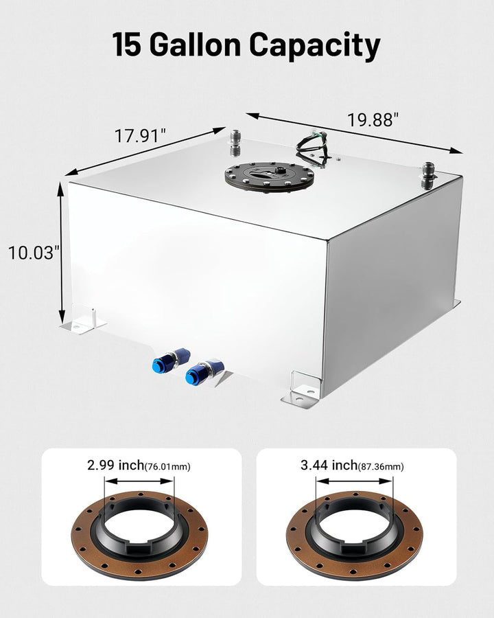 [15 Gallon,Silver]