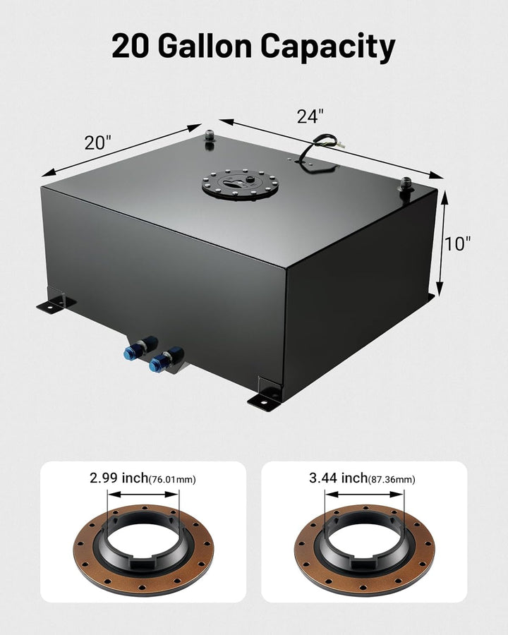 [20 Gallon,Black]