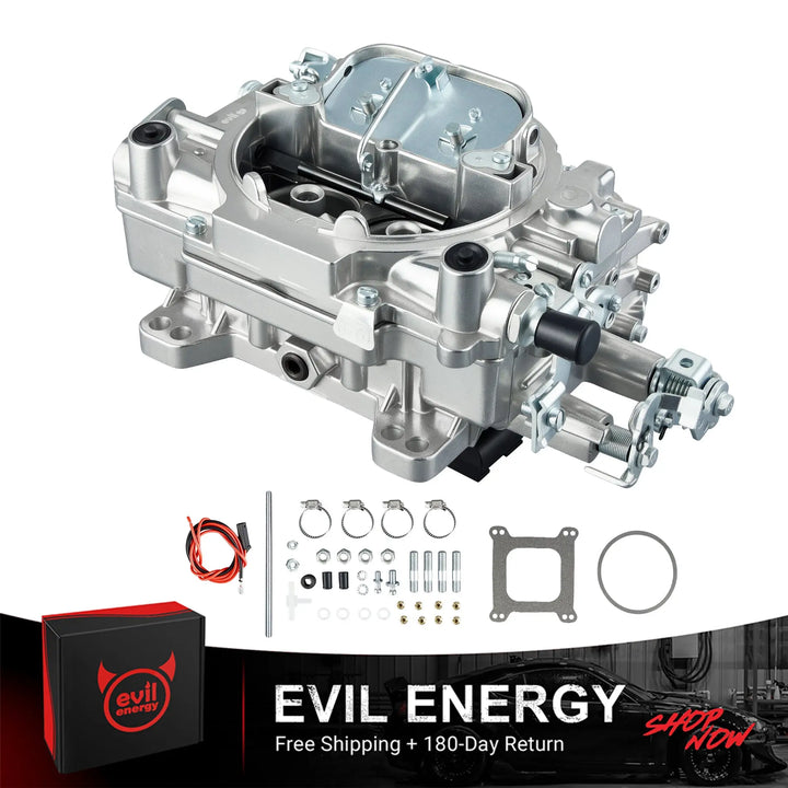 EVIL ENERGY 500 CFM 4-barrel Carburetor full kit with gaskets and mounting hardware