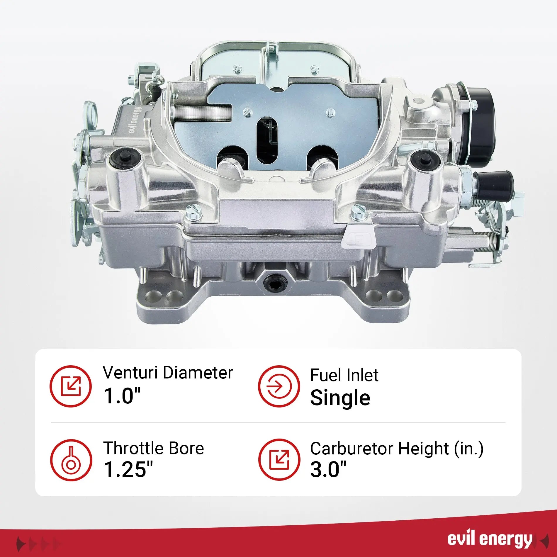 EVIL ENERGY EVIL ENERGY 500 CFM 1903 Square bore Performance Carburetor