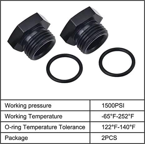 10AN ORB Plug Gold 2 | ColorFittings 10AN ORB Plug Gold 2 | ColorFittings