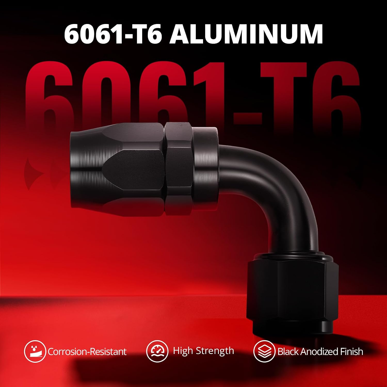 EVIL ENERGY 6/8/10AN Hose End Fitting Kit Straight 45 90 180 Degree Swivel for CPE Braided Hose
