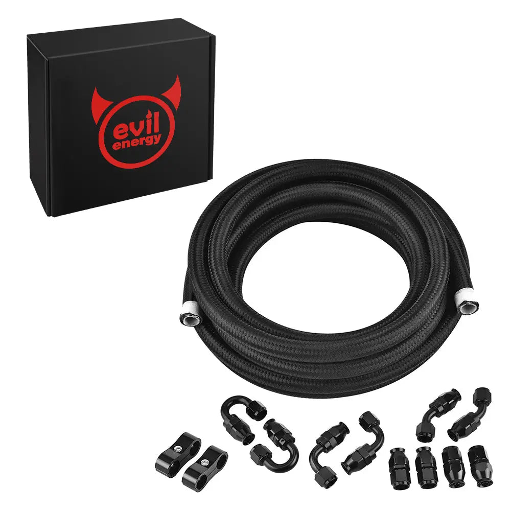 Braided fuel line discount