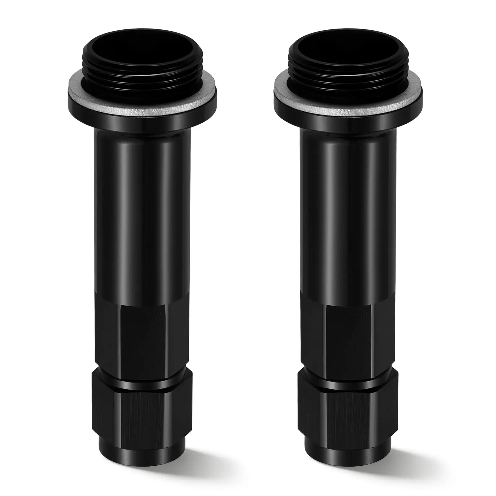 [2pcs]EVILENERGY EVIL ENERGY 6AN Female Flare to 7/8-20 Carb Carburetor Inlet Fitting Adapter