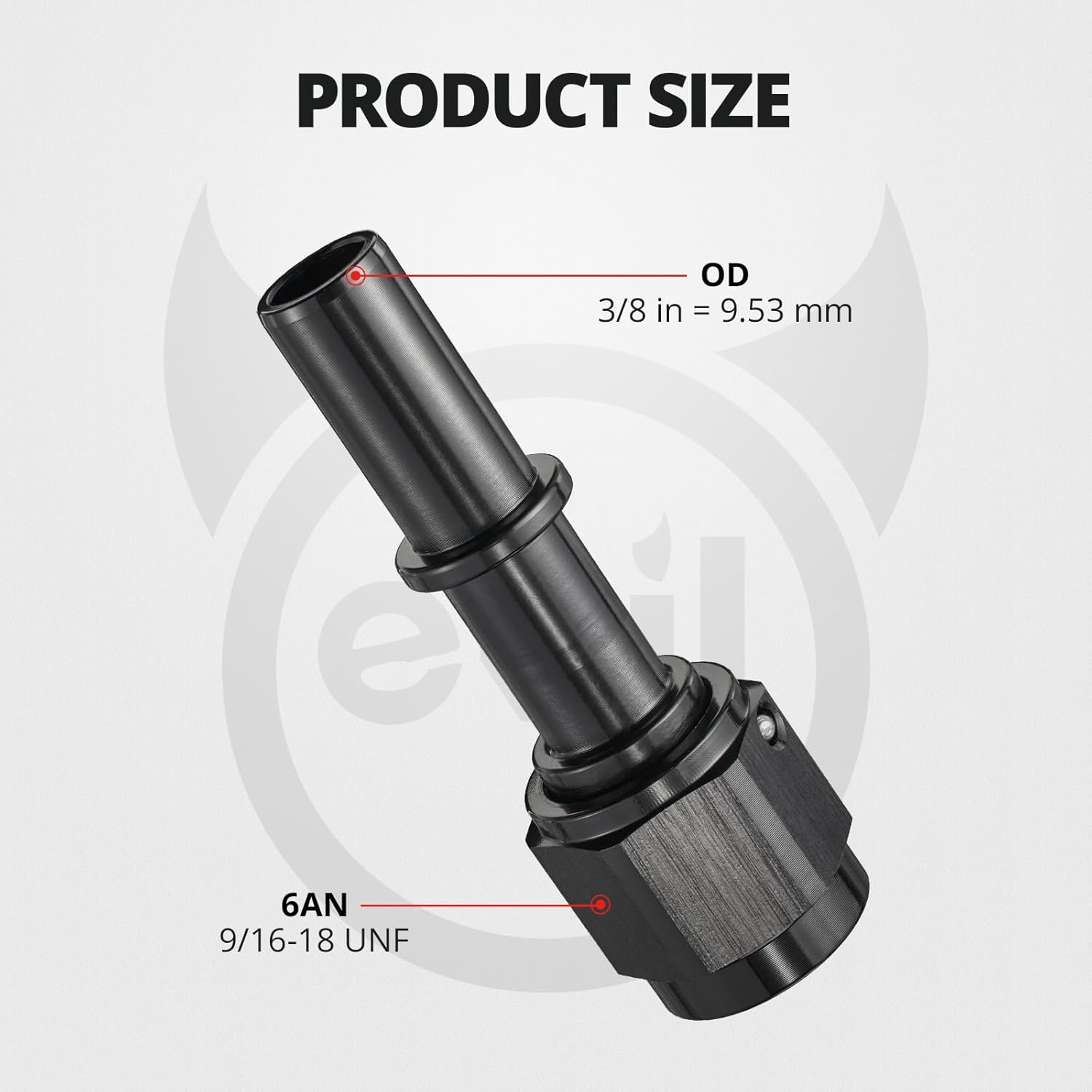 [6AN to 3/8 inch]