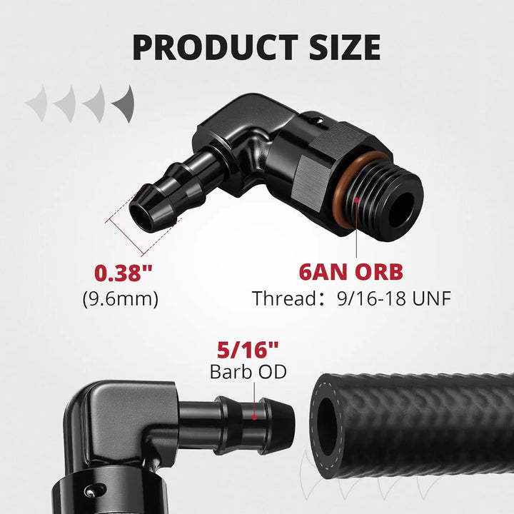 [6AN to 5/16 inch]
