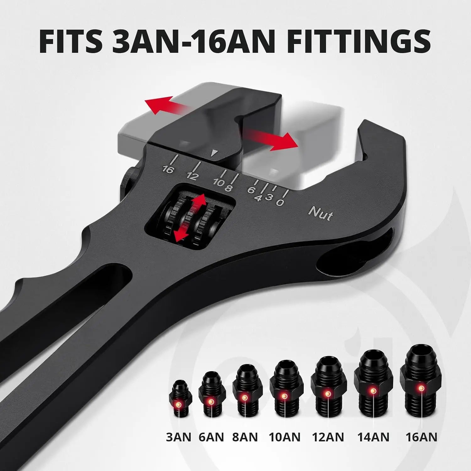 EVILENERGY EVIL ENERGY 6AN PTFE Fuel Line Kit, E85 Compatible PTFE Fuel Hose Kit 20FT, AN6 Nylon Braided Line Hose with Adjustion Wrench