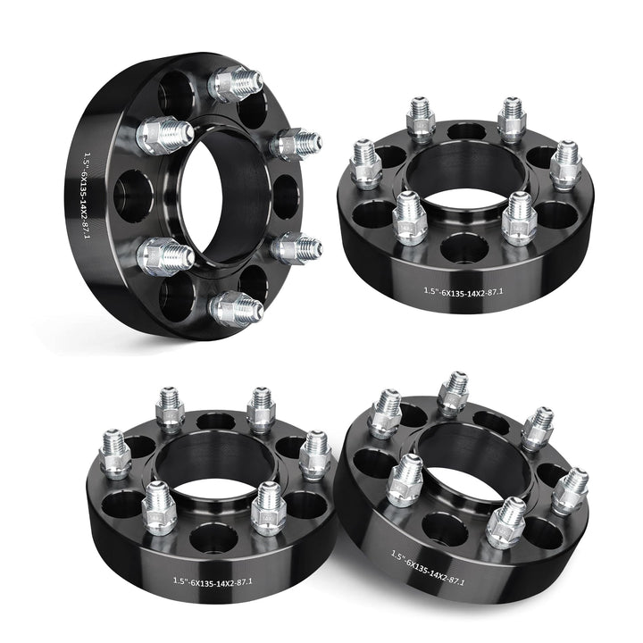 EVIL ENERGY Hubcentric Wheel Spacers 6X135 for Ford F150 2004-2014 – 4PCS (1.5/2 Inch） - EVILENERGY